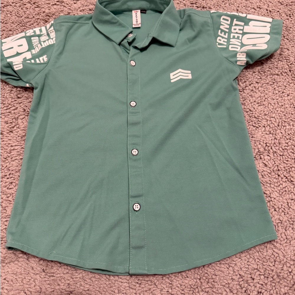 Mint green toddler shirt
